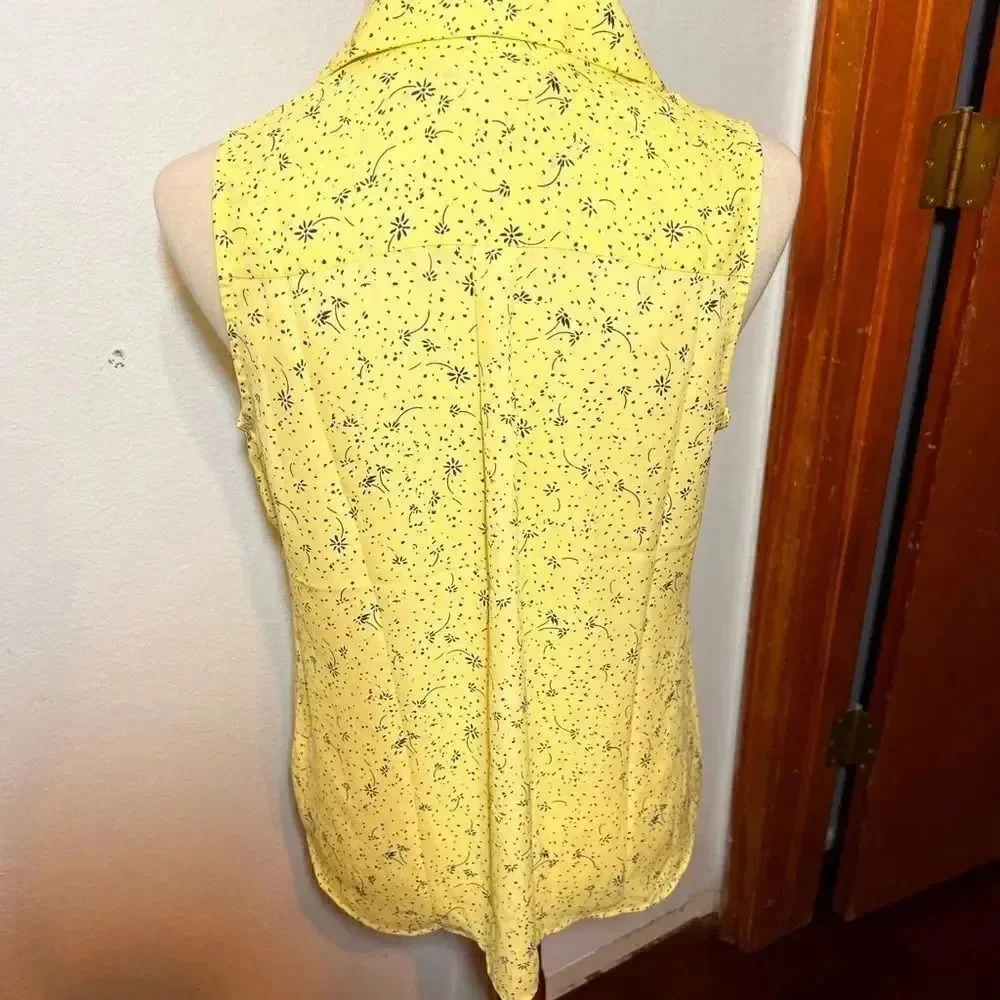 NEOT Banana Republic Sleeveless Button Down Top Size MP #16